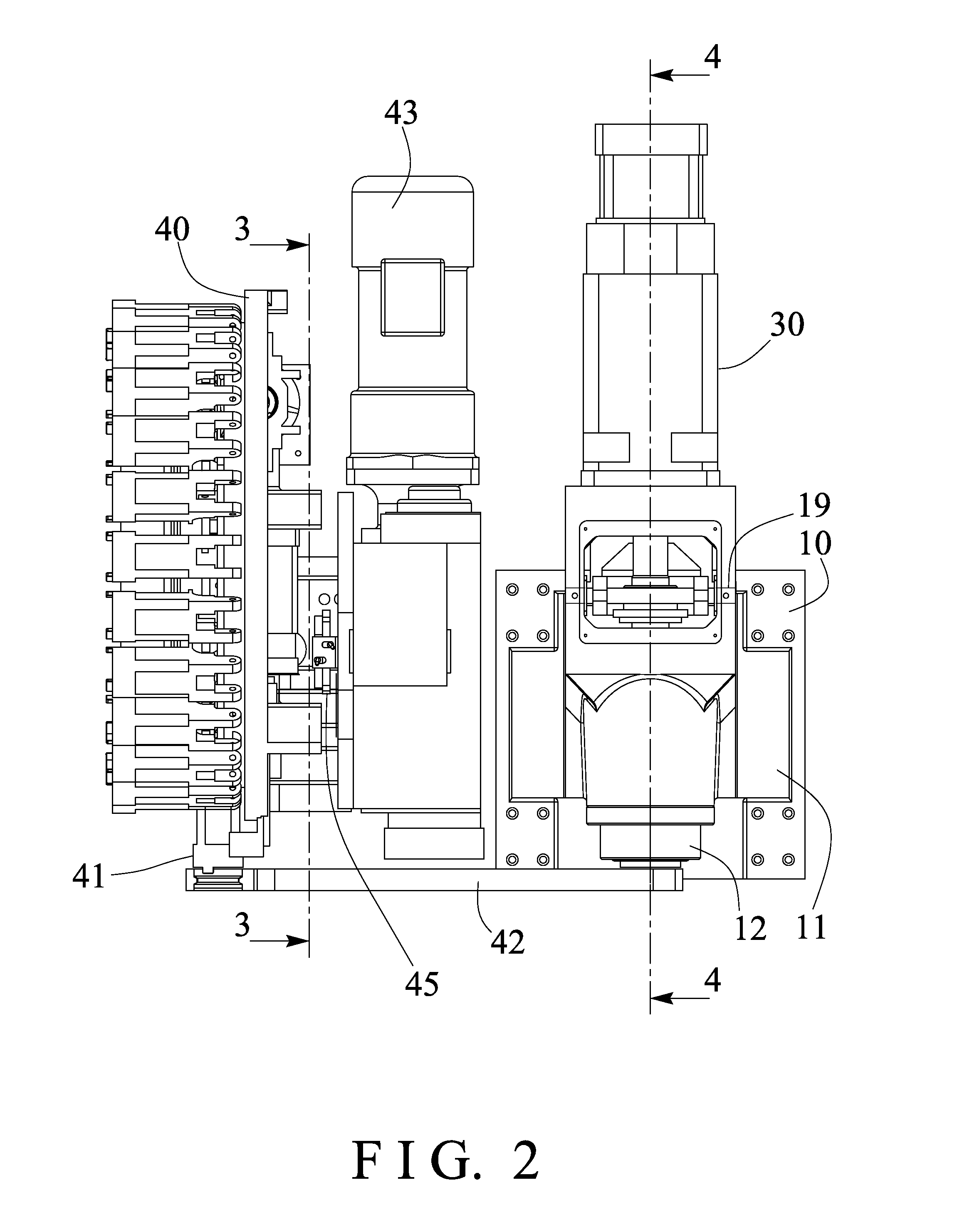 Tool changing mechanism for machine tool