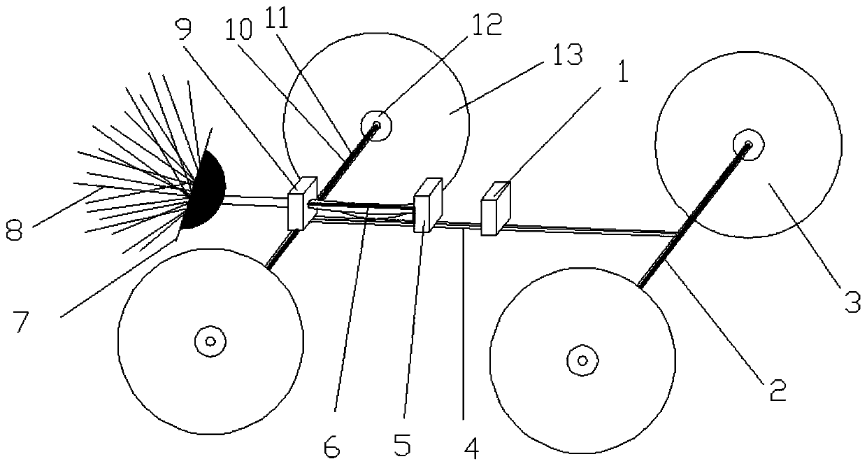 Pipeline unblocking device based on shape memory alloy