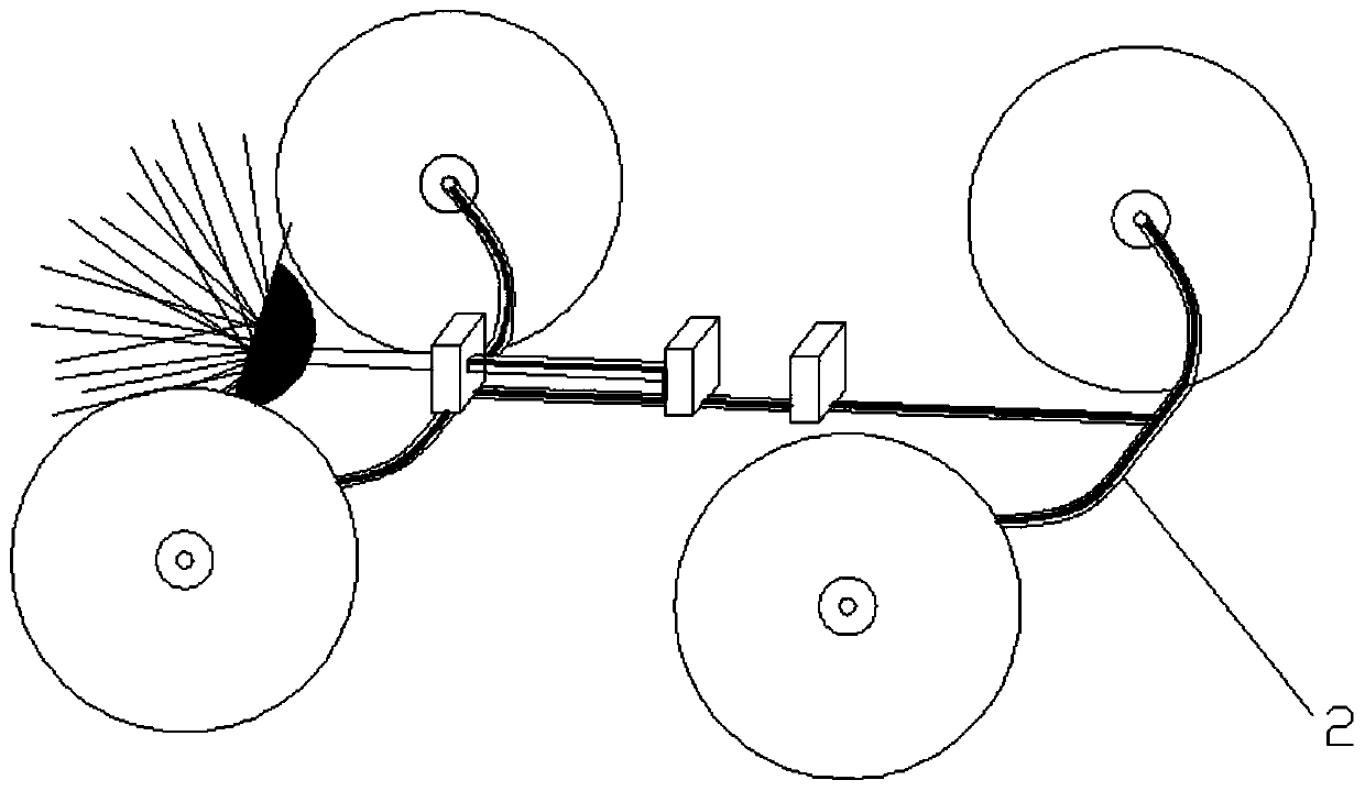 Pipeline unblocking device based on shape memory alloy