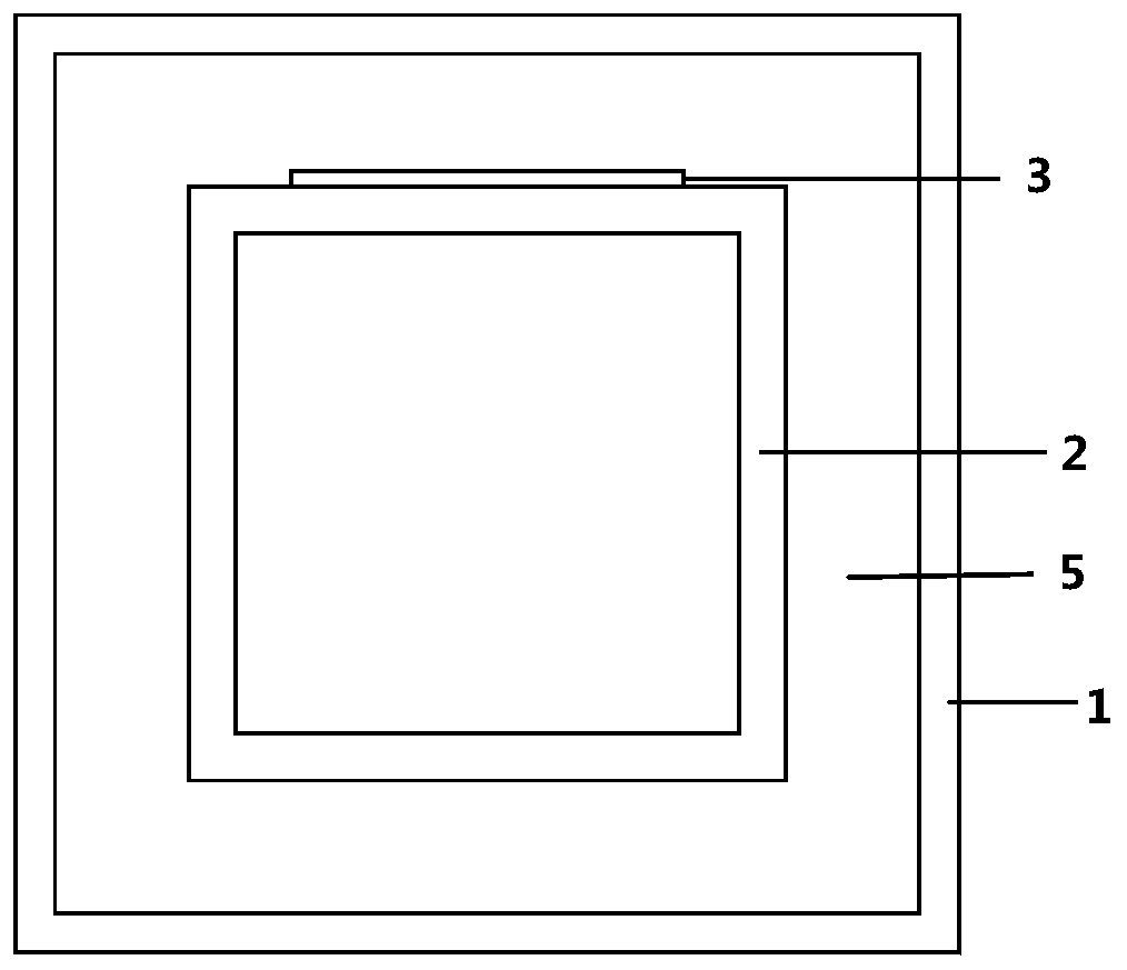 Laser heating device for atomic spin magnetic field test and heating method