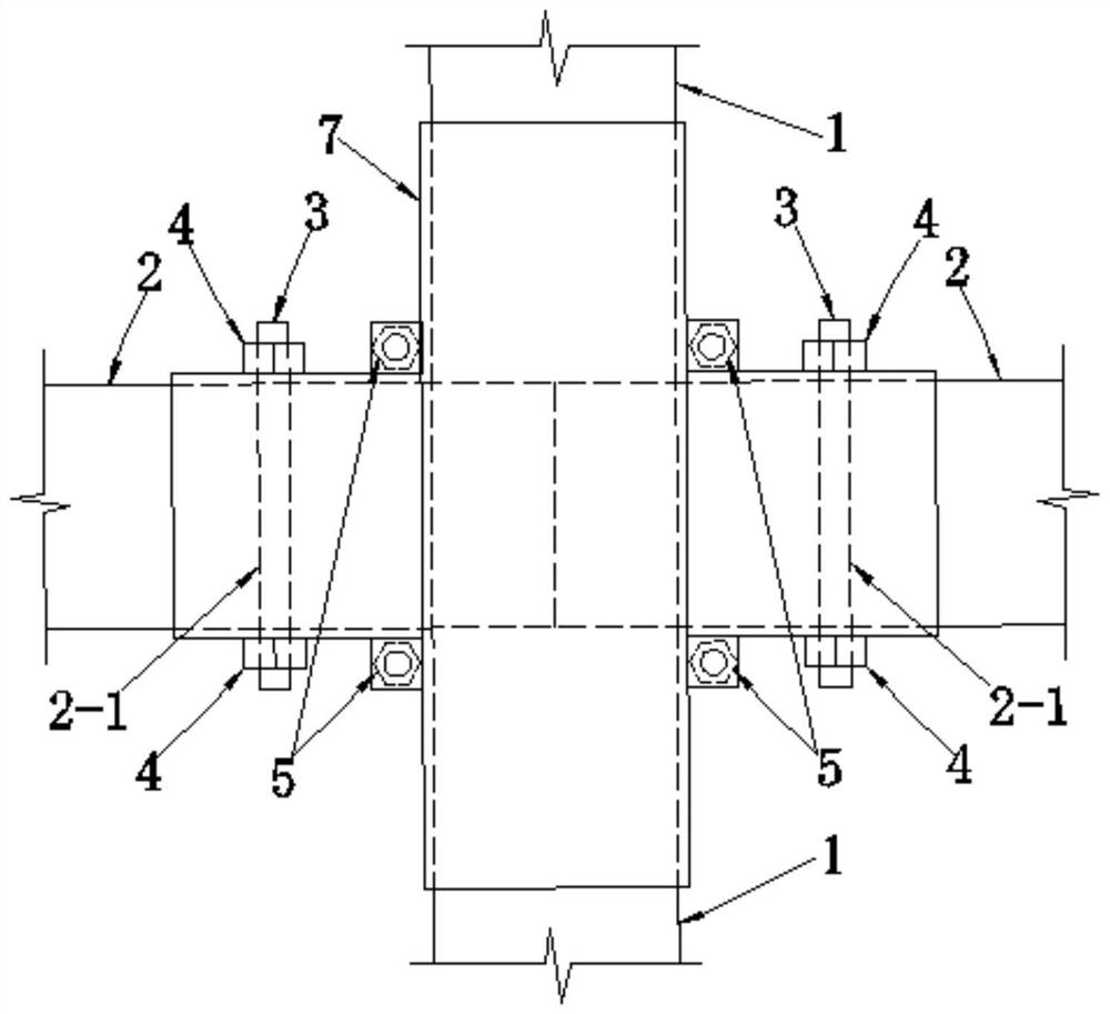 A prefabricated assembled concrete beam-column joint structure and its construction method