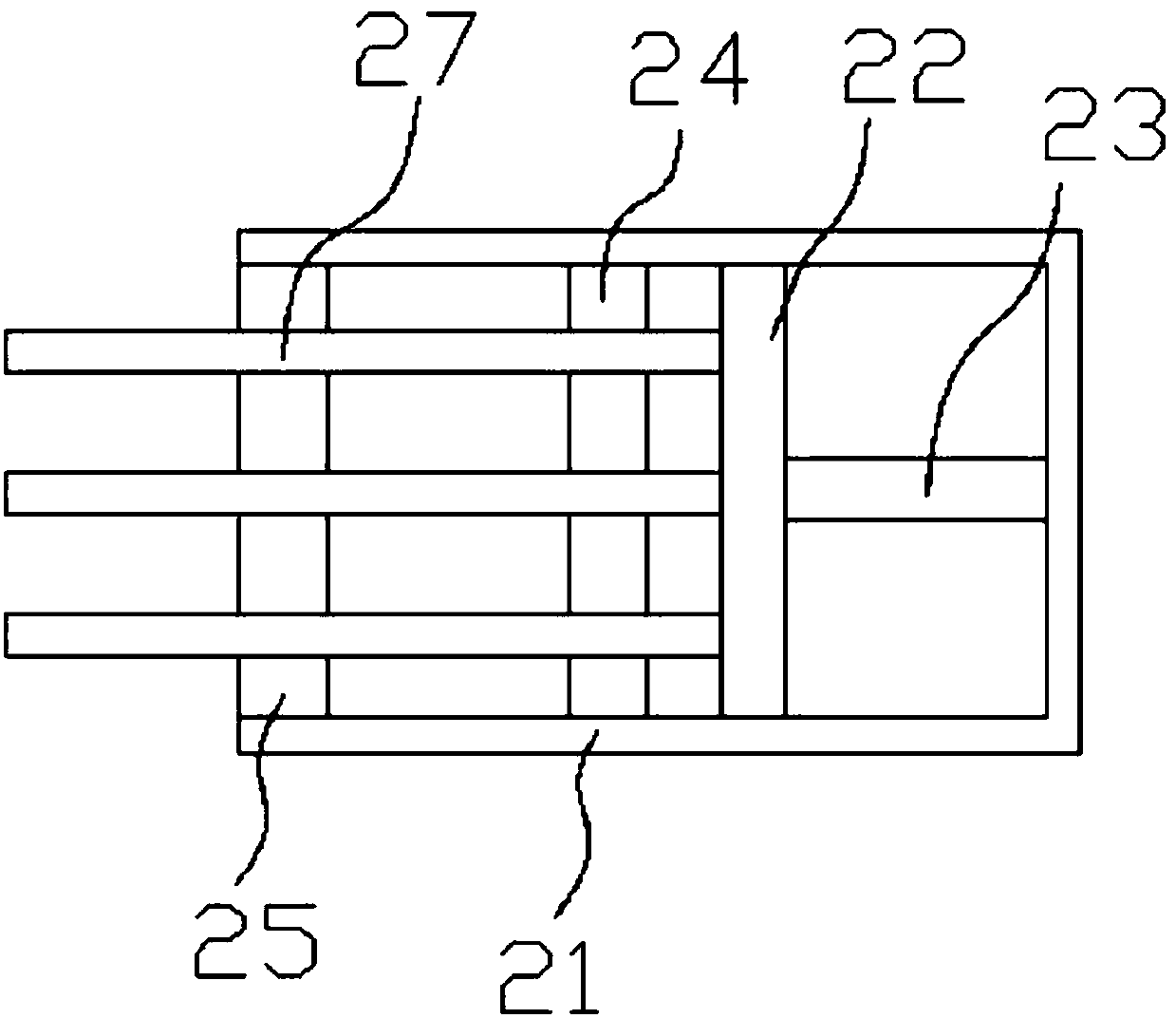 Plug metal assembly machine capable of integrally pulling and cutting metal strip