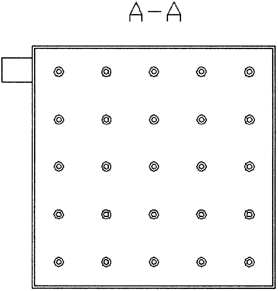 Fresh water condensing device for sea water desalinization