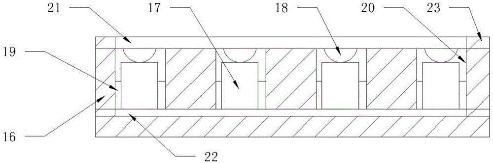 Energy-saving microbial mobile toilet and manufacturing method thereof