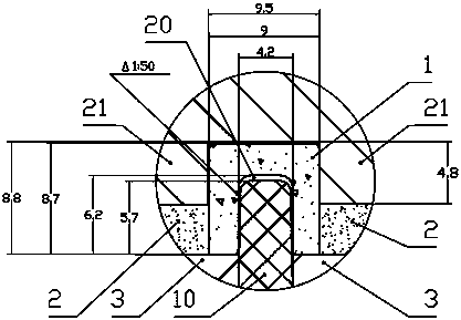 Installation method for venting plugs for casting