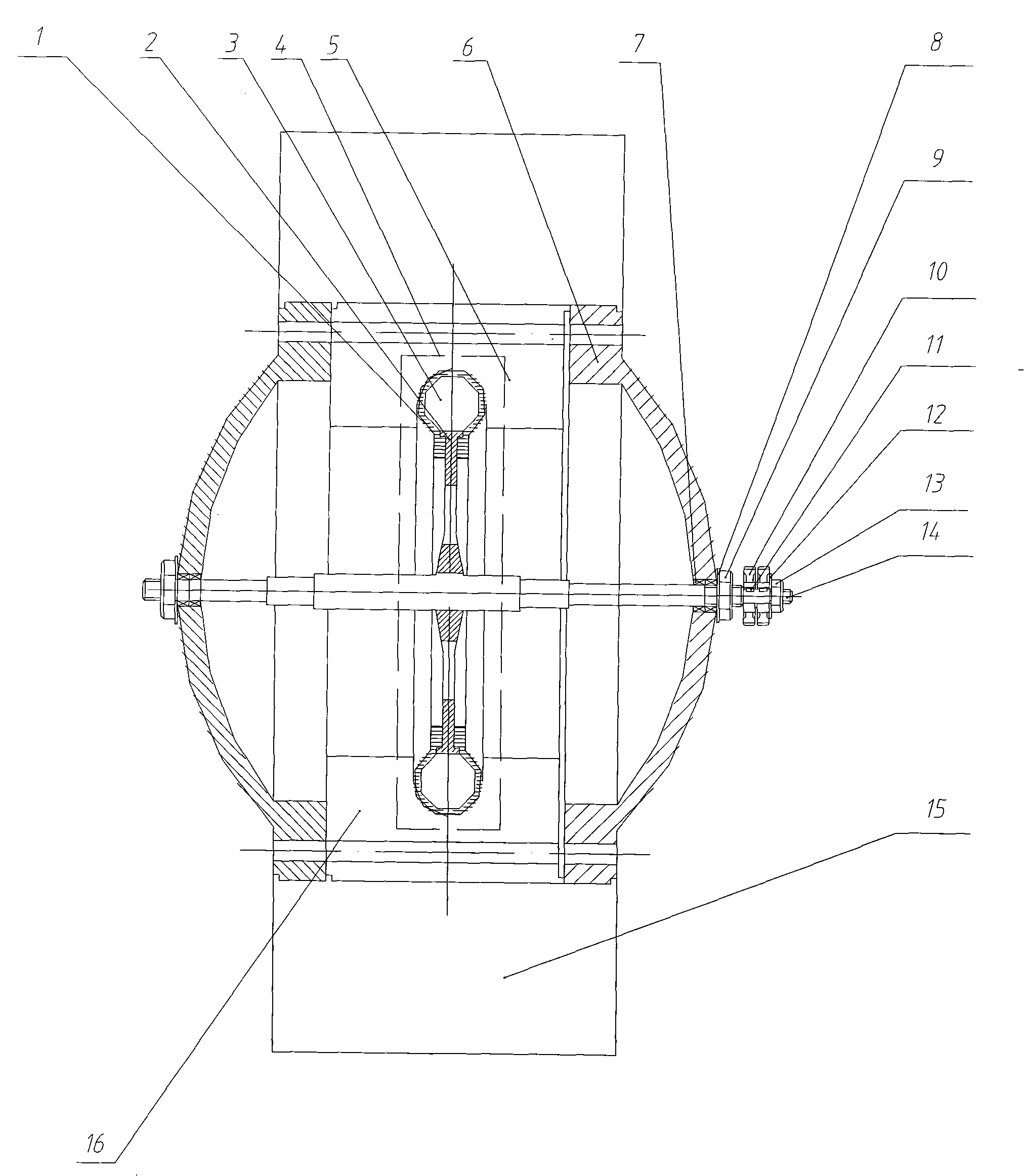 Cam mechanism inside internal combustion engine with piston doing circular motion