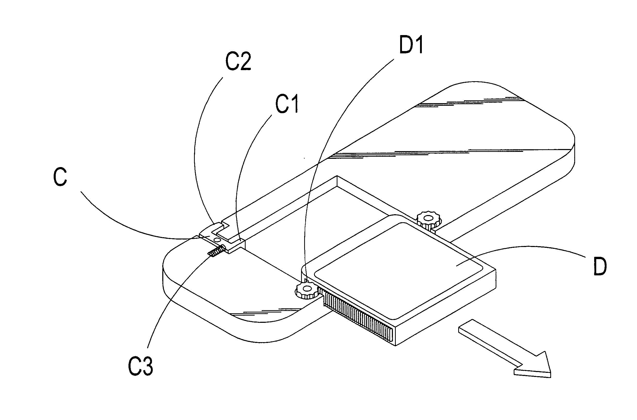 Structure for concealing an automobile rear-view mirror display