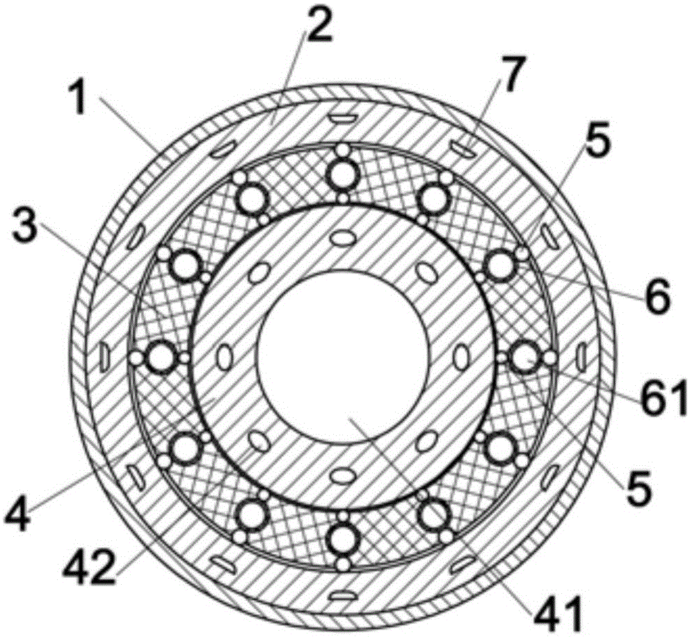 Lifting ring structure used for shock absorber