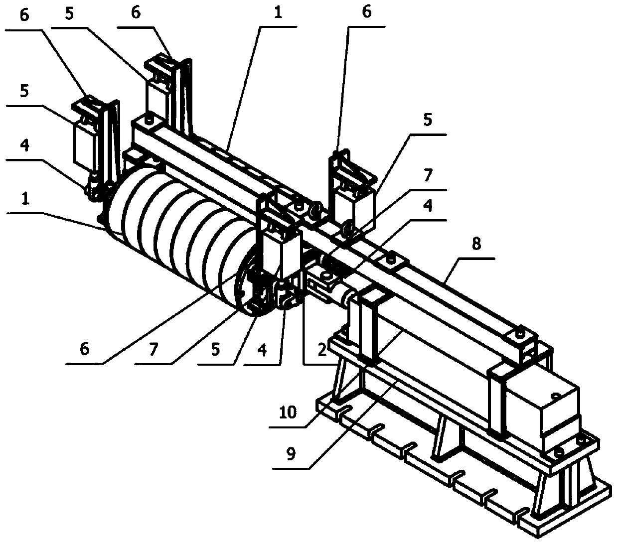An automatic grinding device