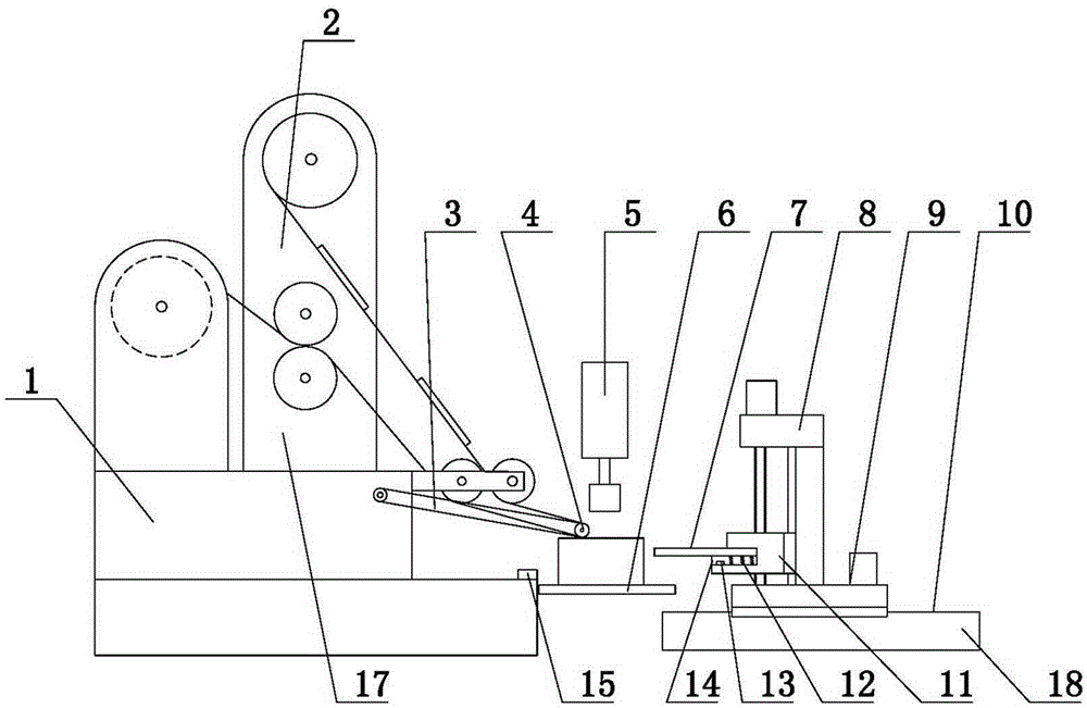 Automatic labeling device