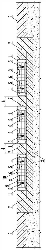Array type high-speed dynamic axle load scale