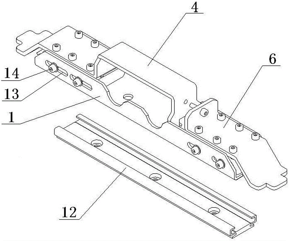 Toothed belt tensioning device