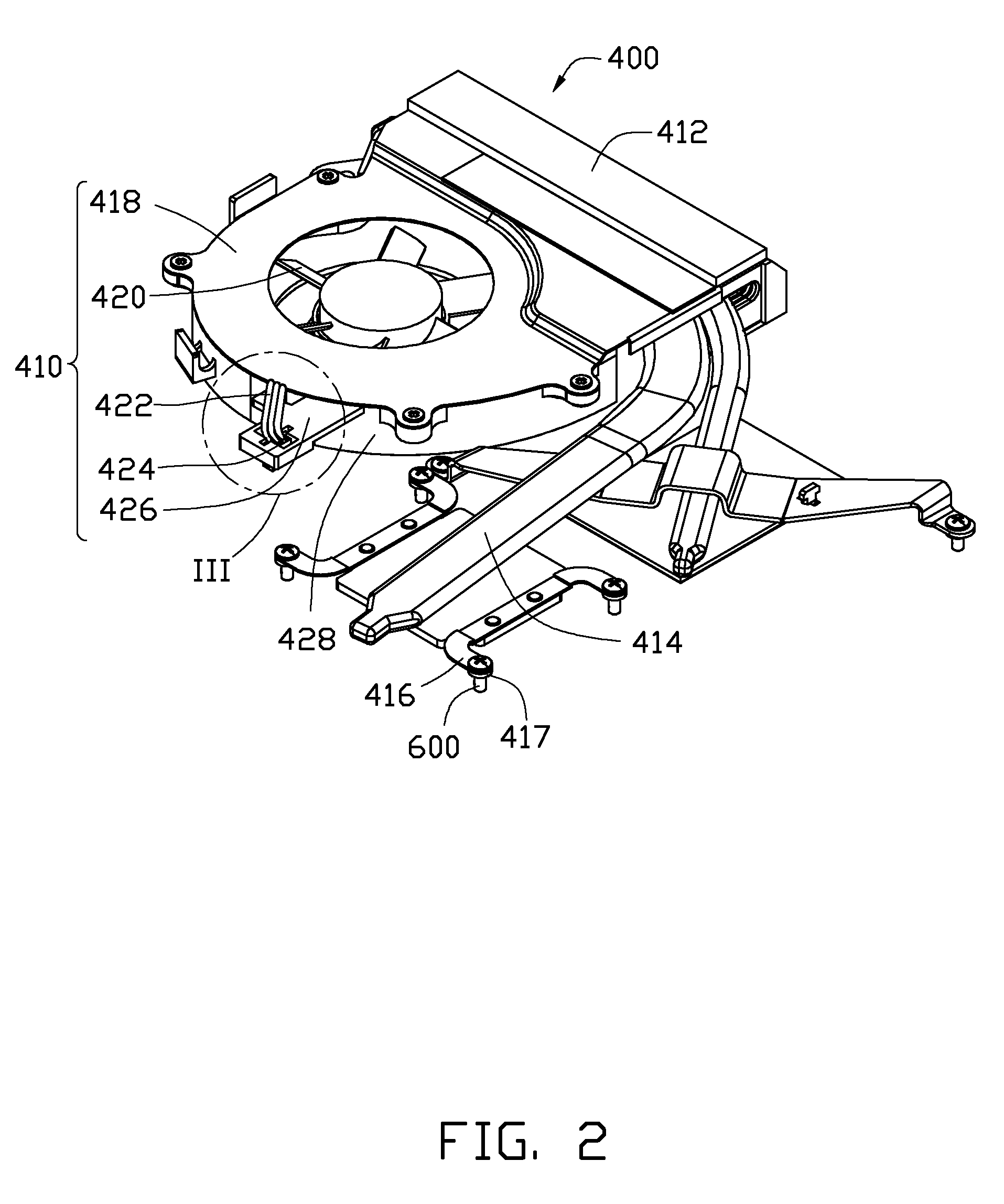 Electronic device with heat dissipation unit