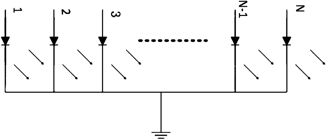 Battery module cell voltage collection system based on traversing binary tree