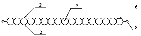 Inflating device for operation in shoal environment