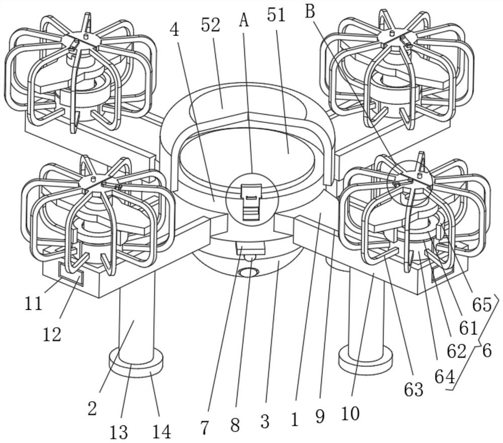 Unmanned aerial vehicle electric power inspection device