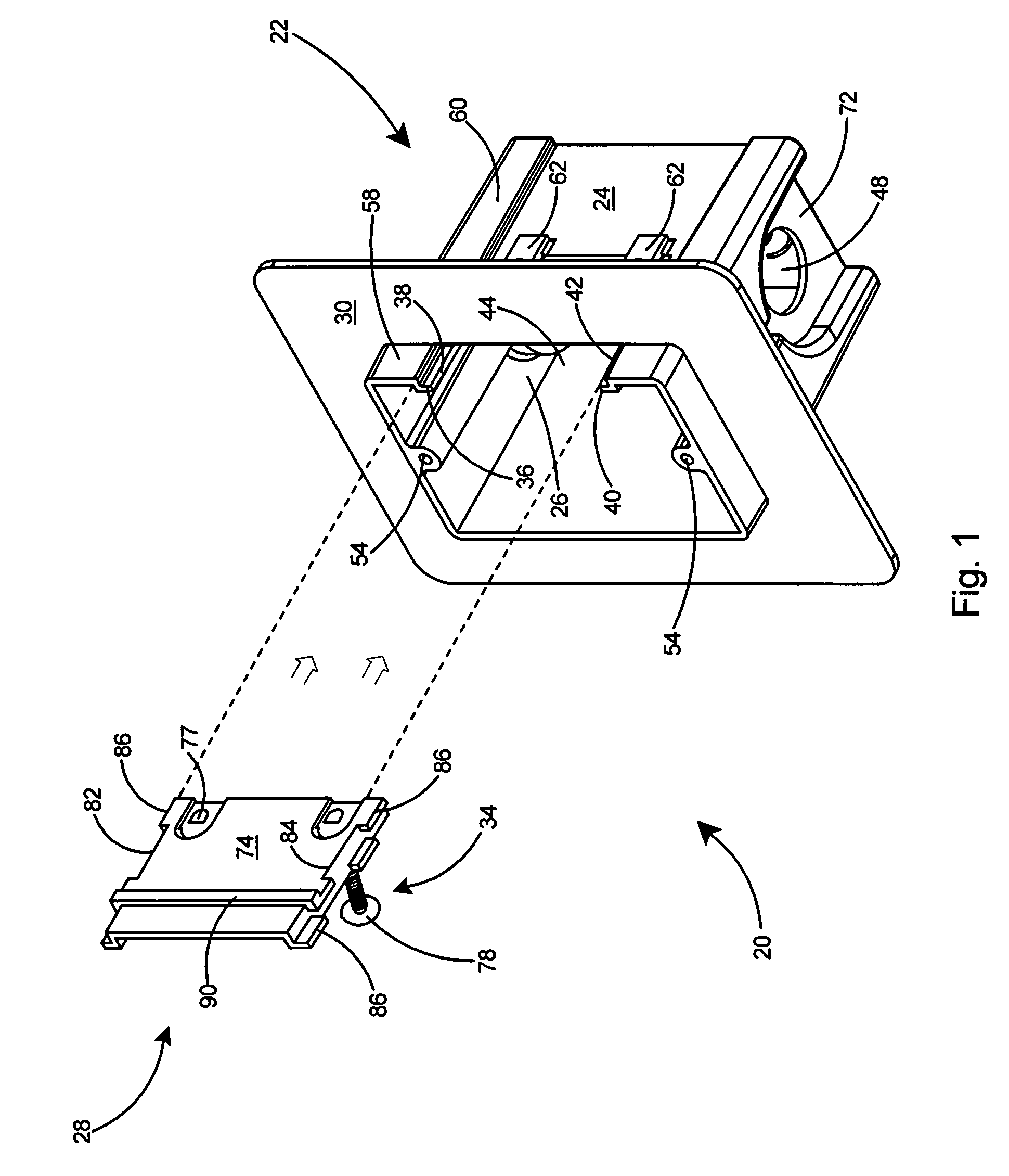 Electrical box assembly with internal mounting arrangement and flange to seal against air infiltration