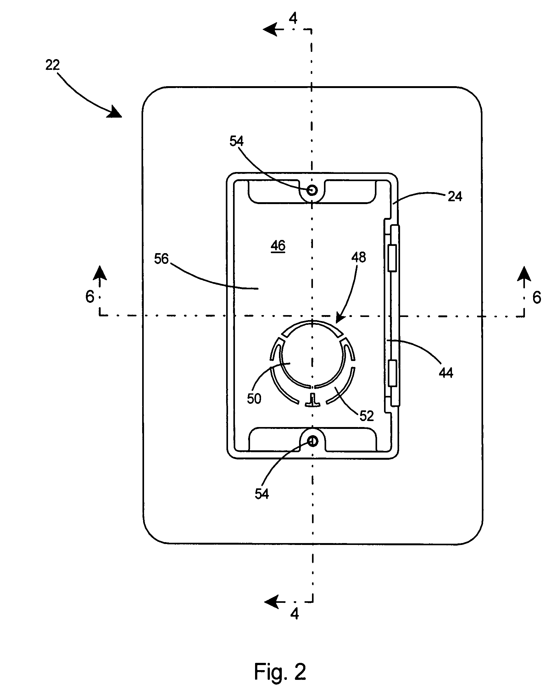 Electrical box assembly with internal mounting arrangement and flange to seal against air infiltration