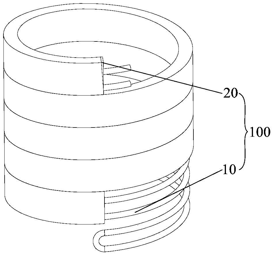 Spiral heat exchanger and manufacturing method thereof and air conditioner