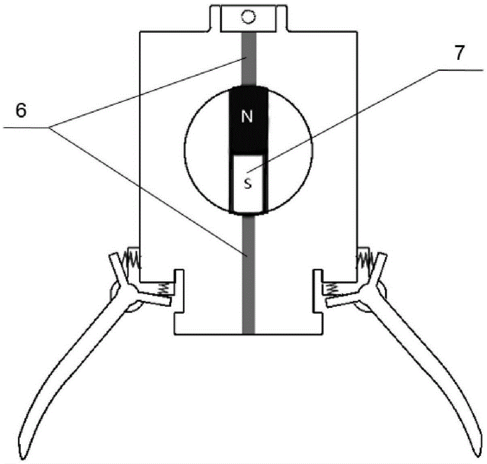 Magnetic manipulator adopting magnetic frame principle