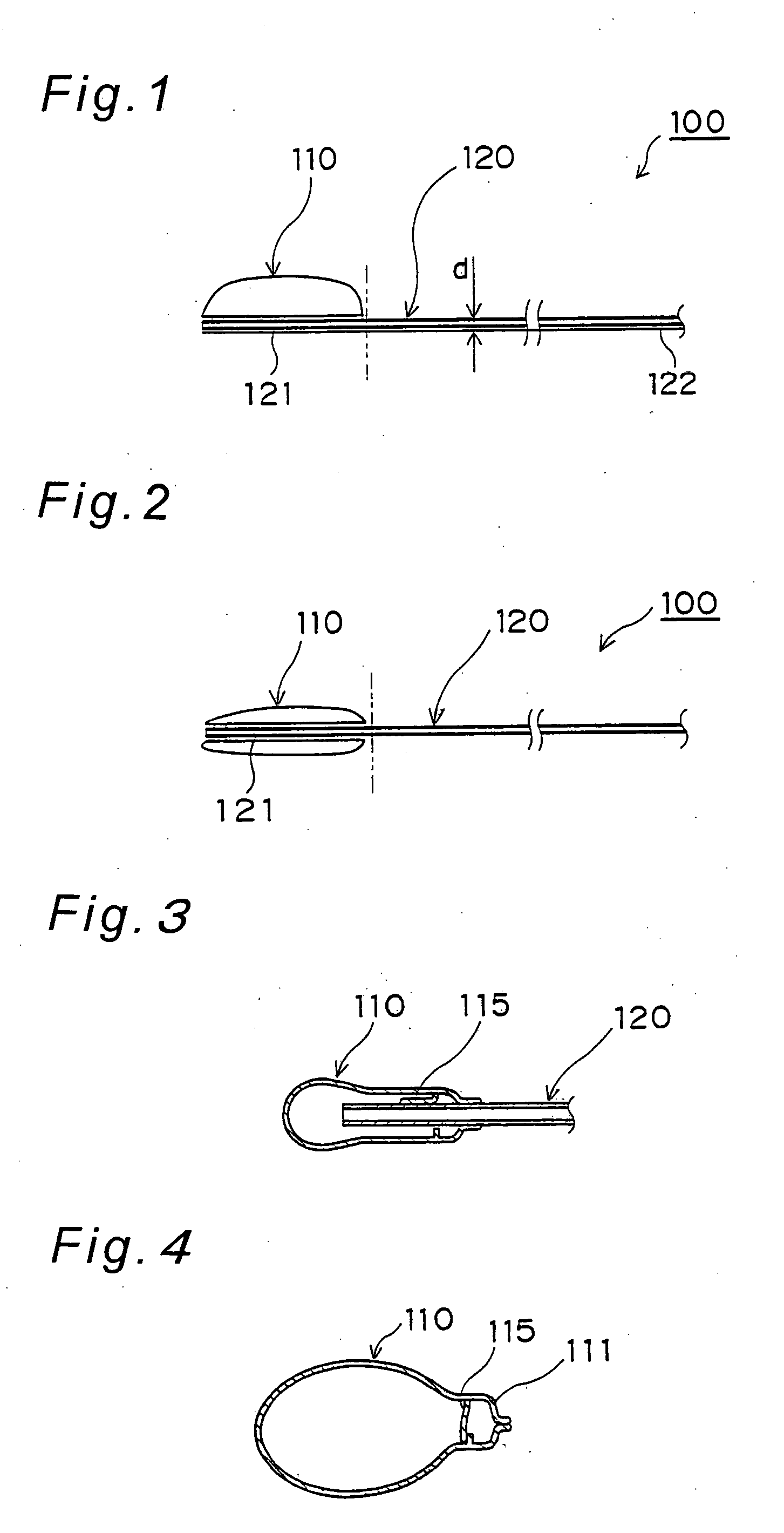 Treatment instrument for EMR, and EMR device