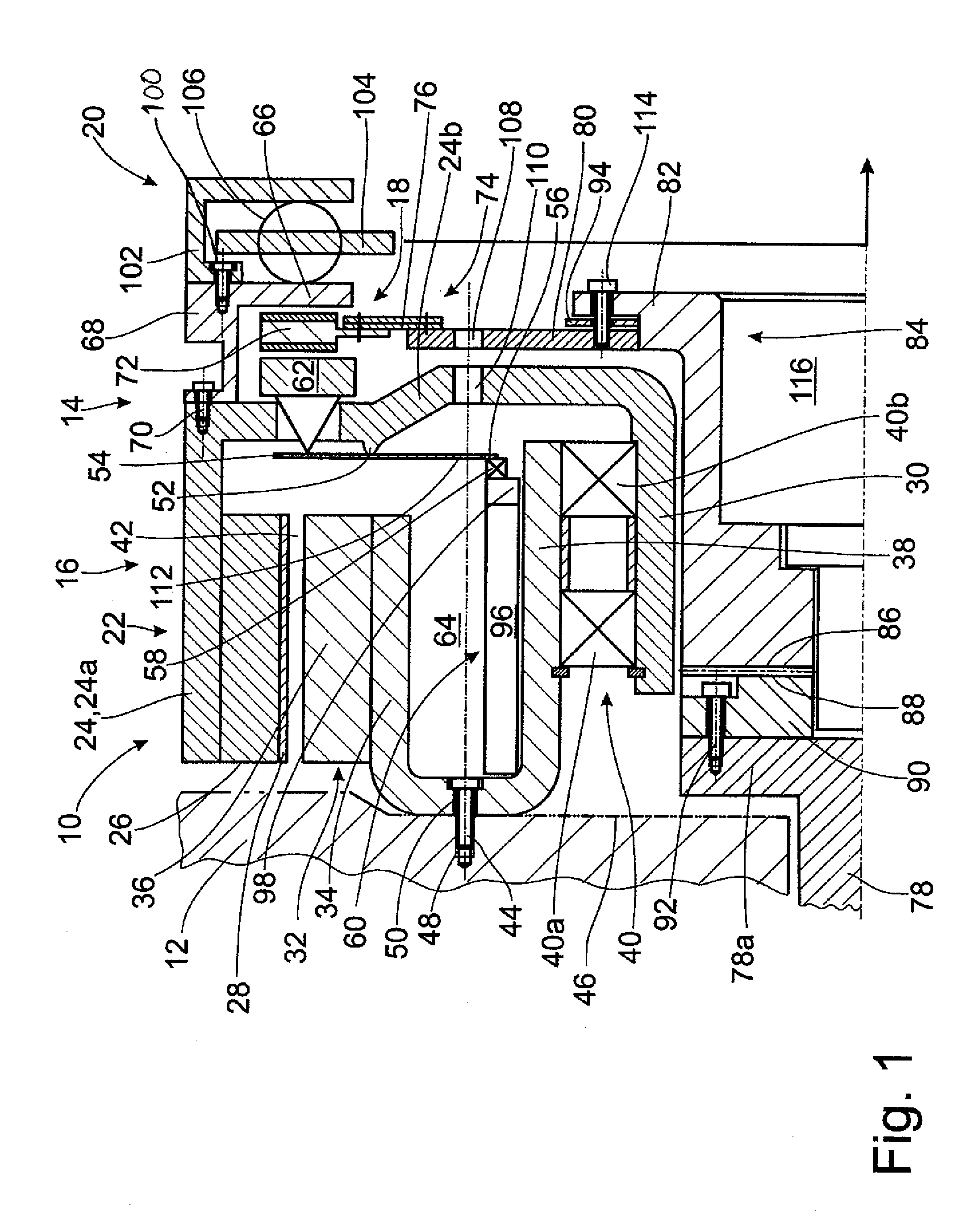Drive Unit for a Hybrid Vehicle and Method of Assembly