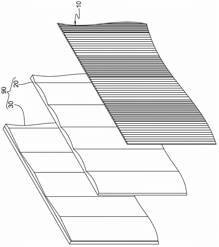 Auto-stereoscopic multi-dimensional display component and display thereof