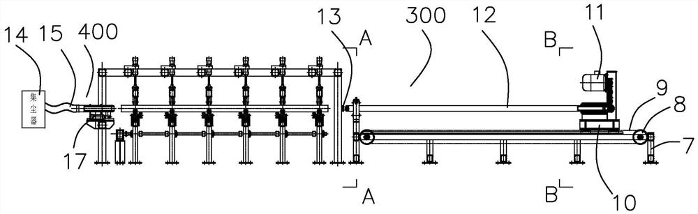 High-precision grinding device for inner diameter of metal pipe