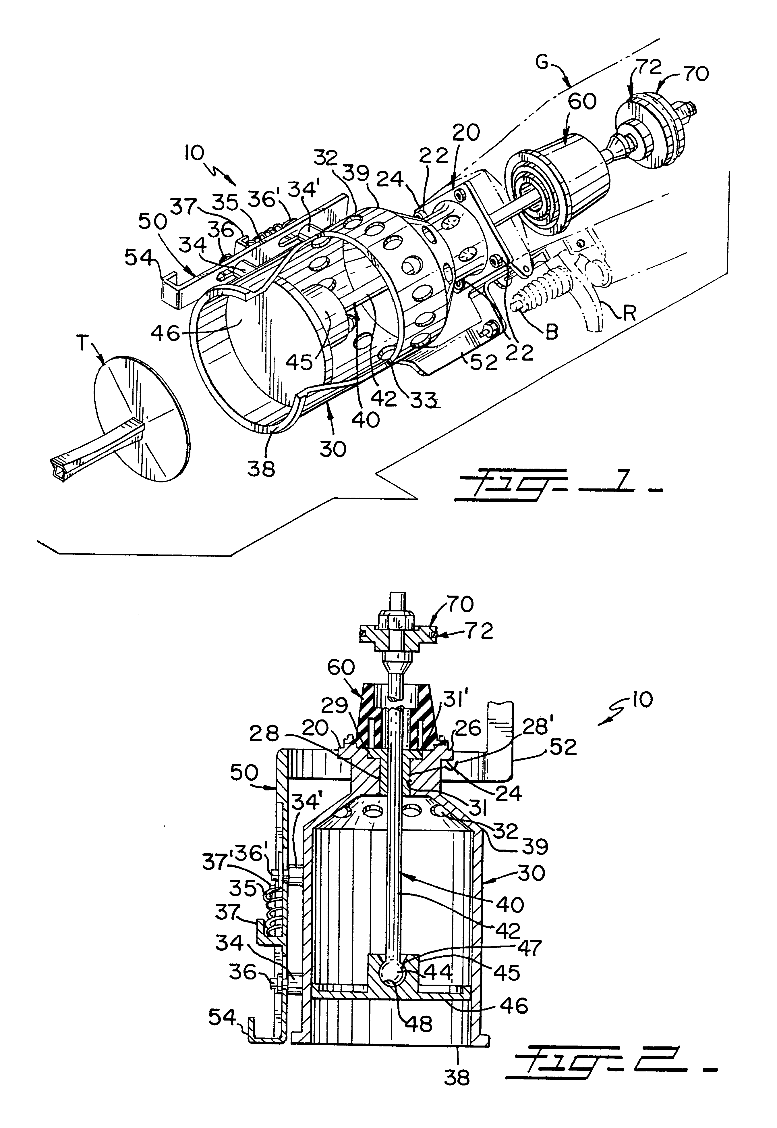 Device for nailing base sheet fasteners