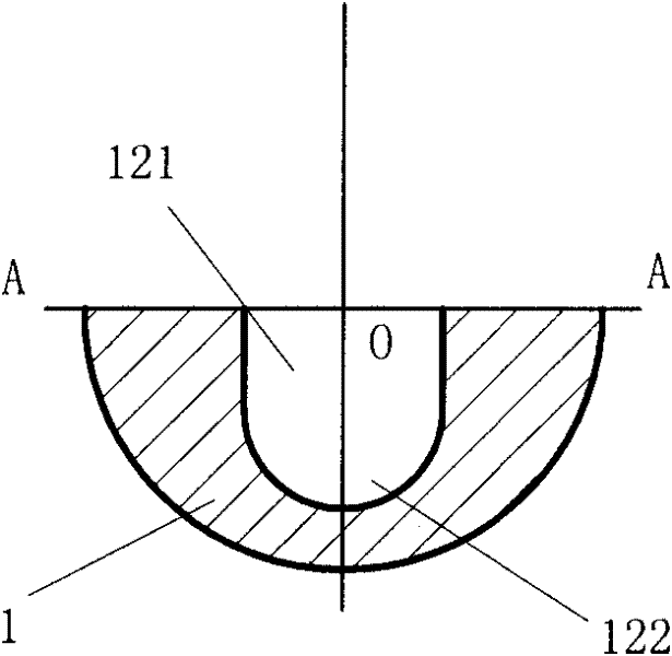 Single-screw metal screw pump stator and processing method for inner helical surface thereof