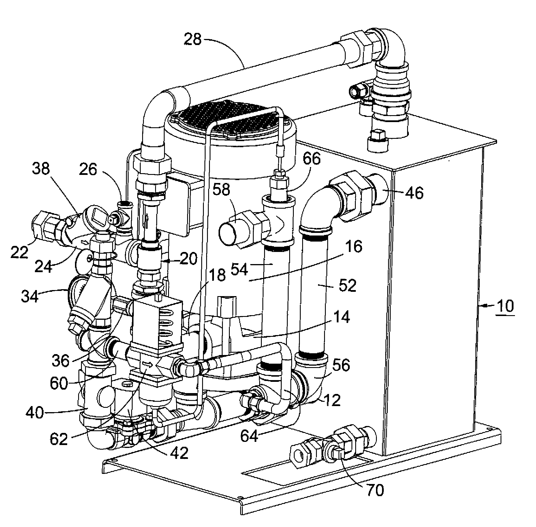 Vacuum unit for steam sterilizer