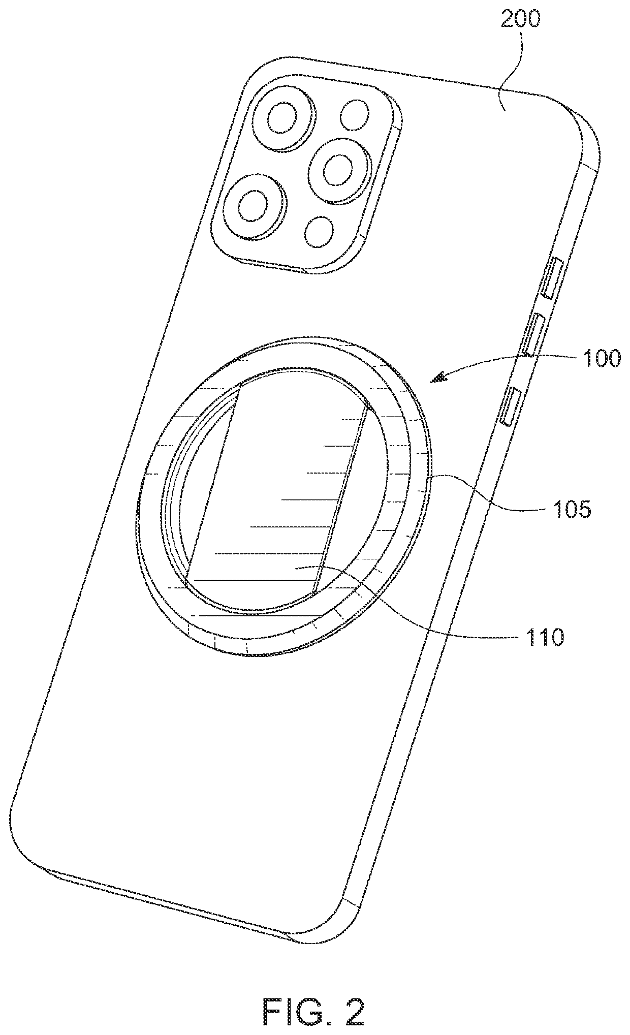 Magnetically connectable grip and connector for electronics