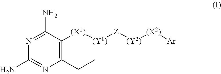 2,4-diamino-6-ethylpyrimidine derivatives with antimalarial activities against <i>Plasmodium falciparum</i>