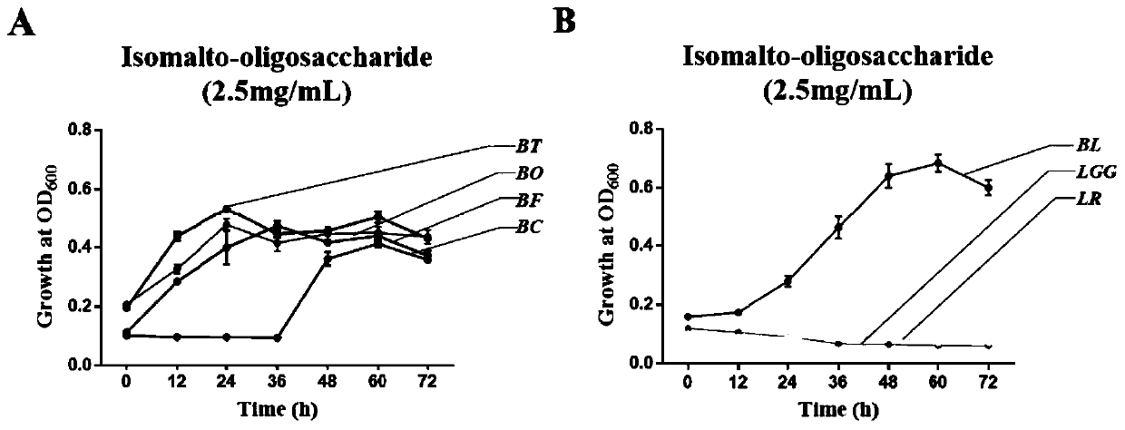 Method for detecting influence of dietary fiber on activity of human intestinal bacteria