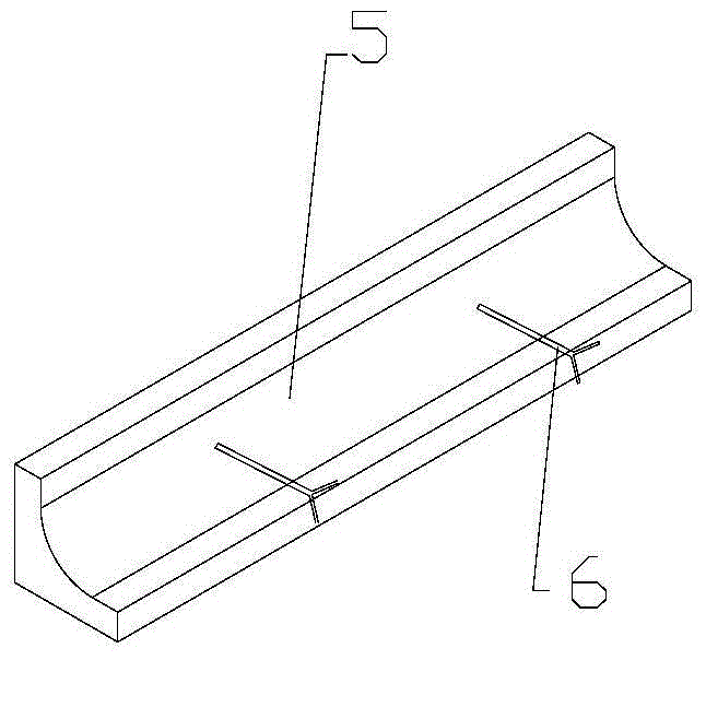 Method used for preventing sand adhesion of sand mould castings, and sand mould prefabricated components
