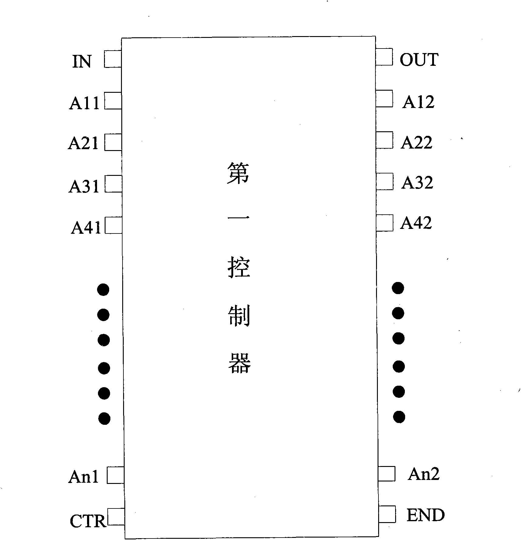 Permanent motor stator and wiring method of windings thereof