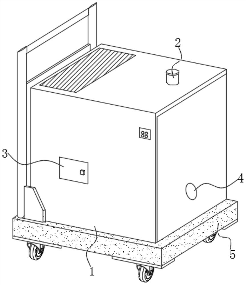 High-reliability tennis ball picking and serving all-in-one machine