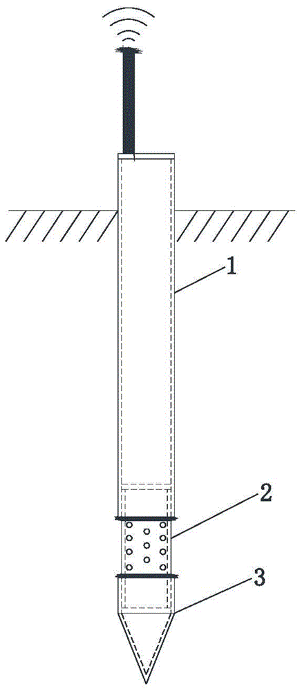 Temperature/humidity sensor-based in-situ wireless soil suction value measurement system