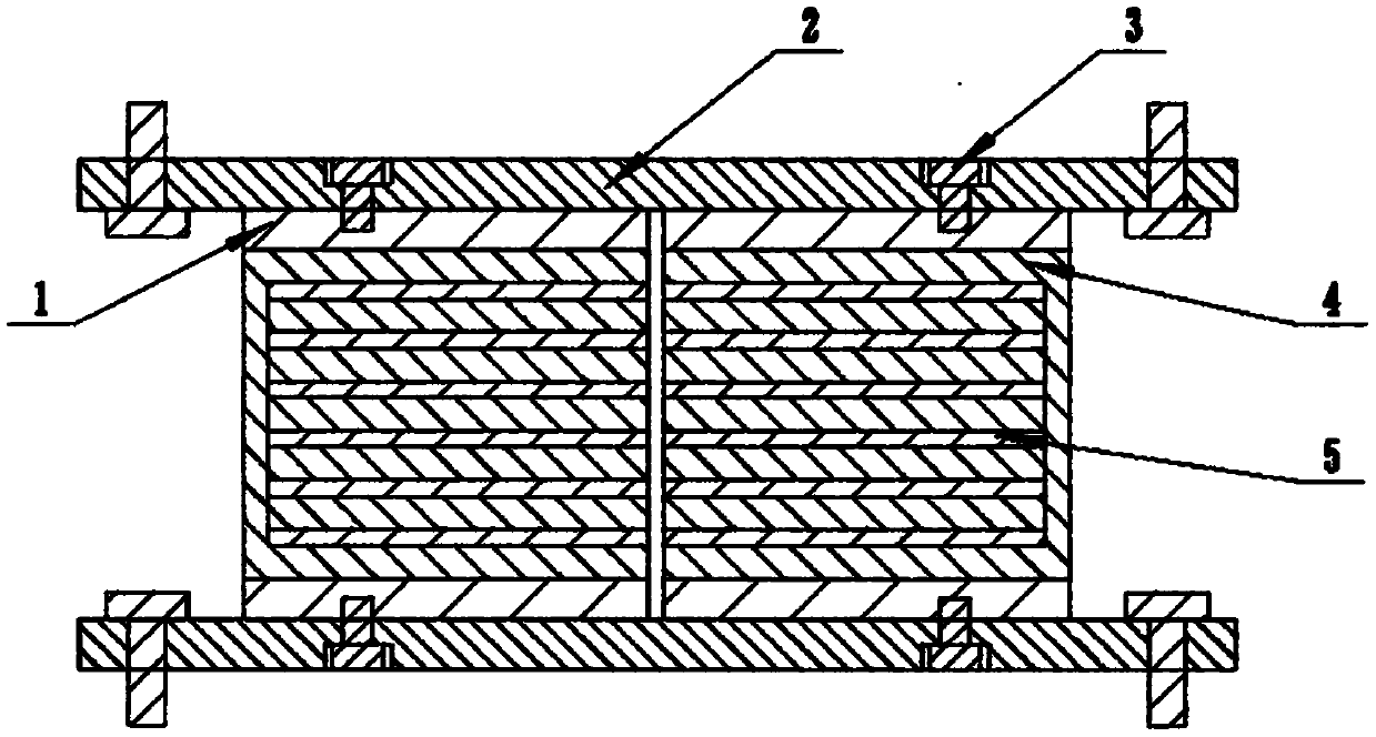 Building structure foundation module having three-dimensional shock isolation and vibration attenuation functions