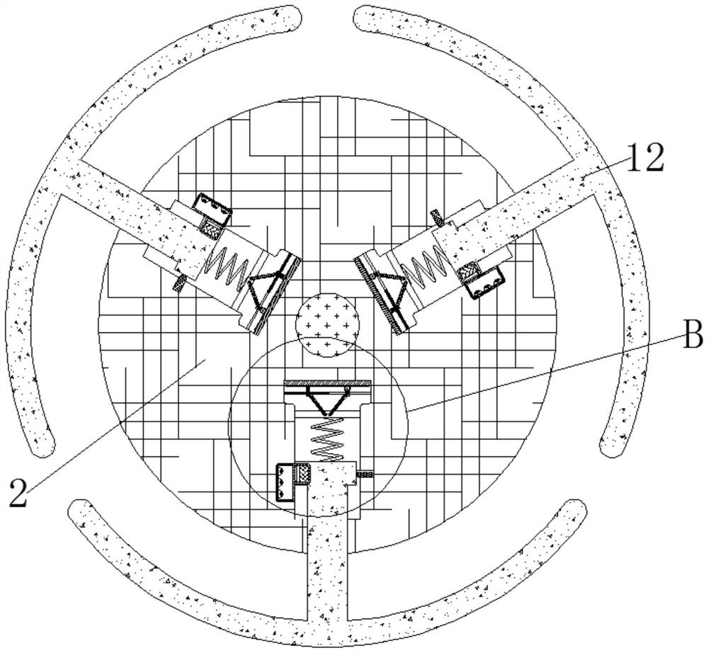 Tension degree automatic adjusting device used in non-woven fabric production winding process