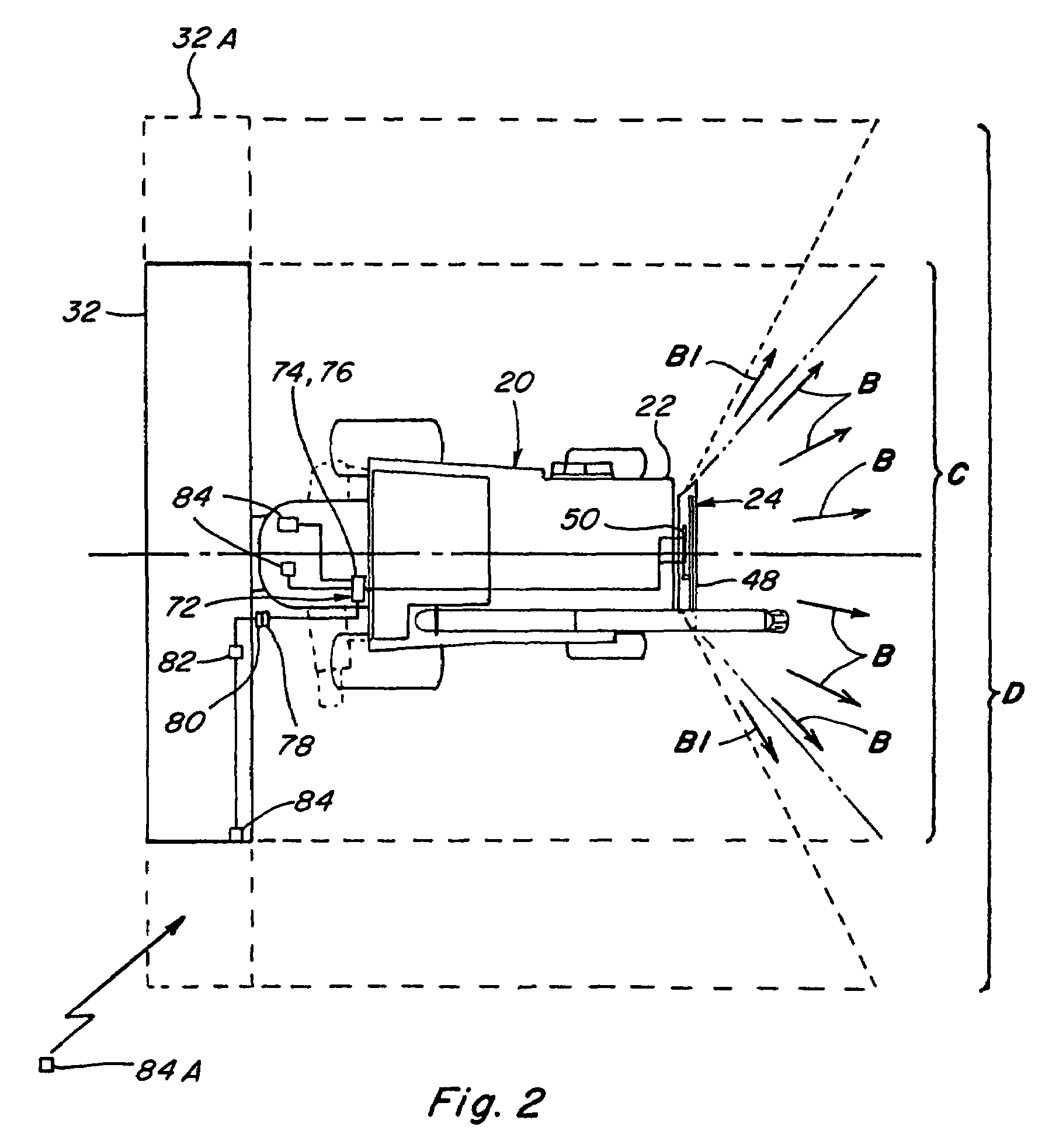 Apparatus and method for automatically setting operating parameters for a remotely adjustable spreader of an agricultural harvesting machine