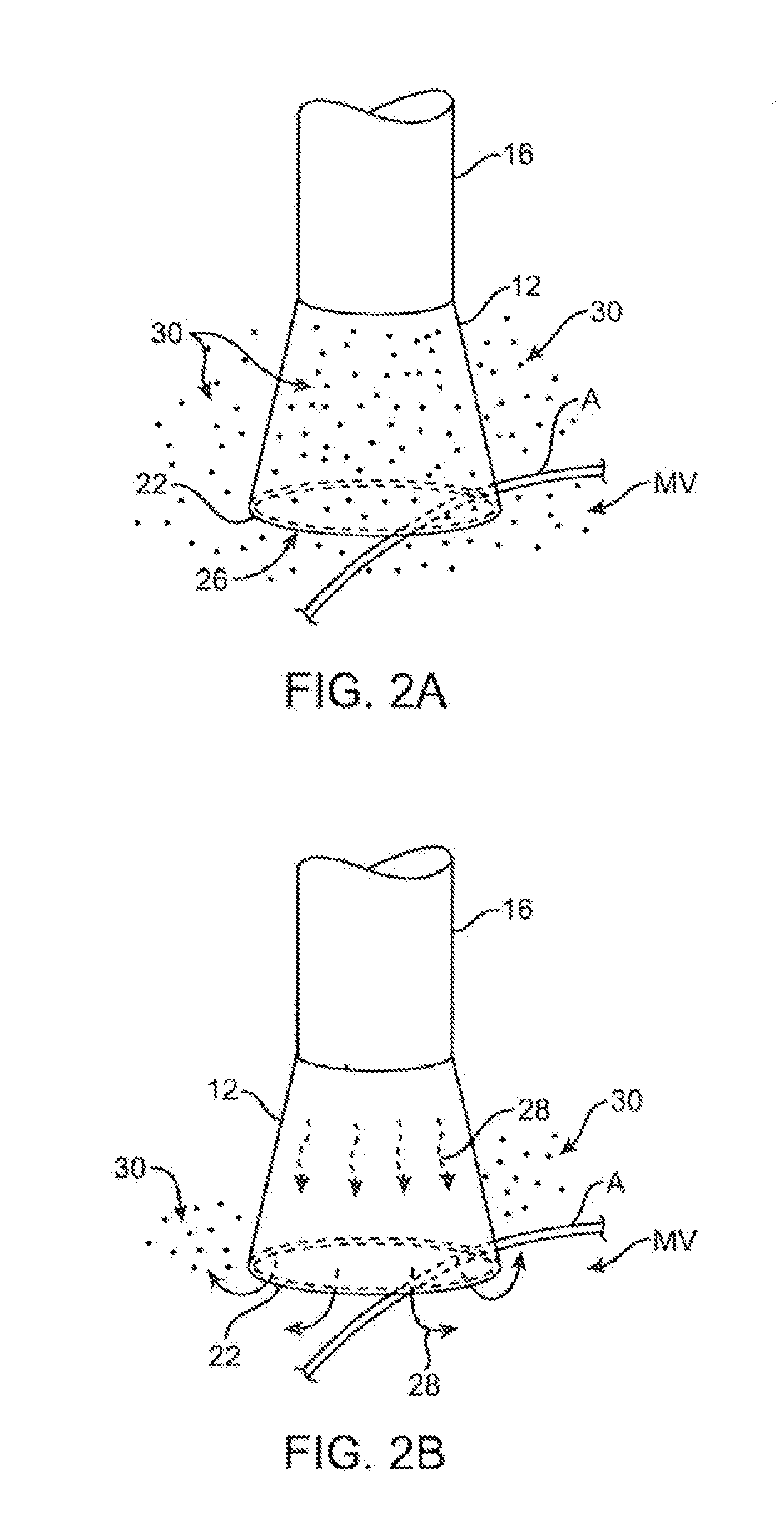Methods and apparatus for efficient purging