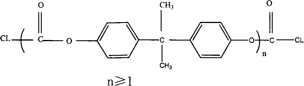 Method for continuously preparing makrolon by phosgene interface polycondensation