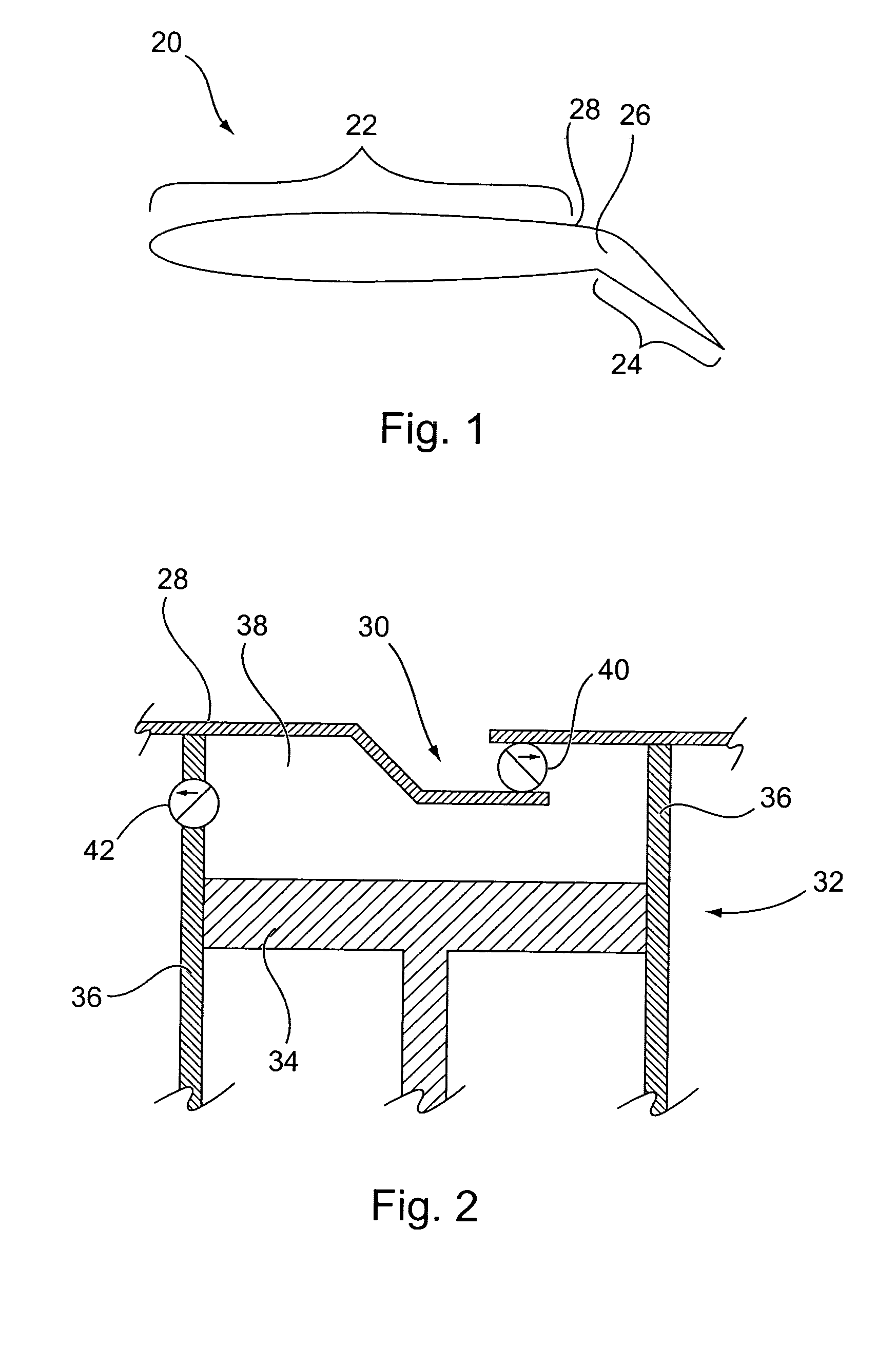 Method and device for altering the separation characteristics of air-flow over an aerodynamic surface via intermittent suction
