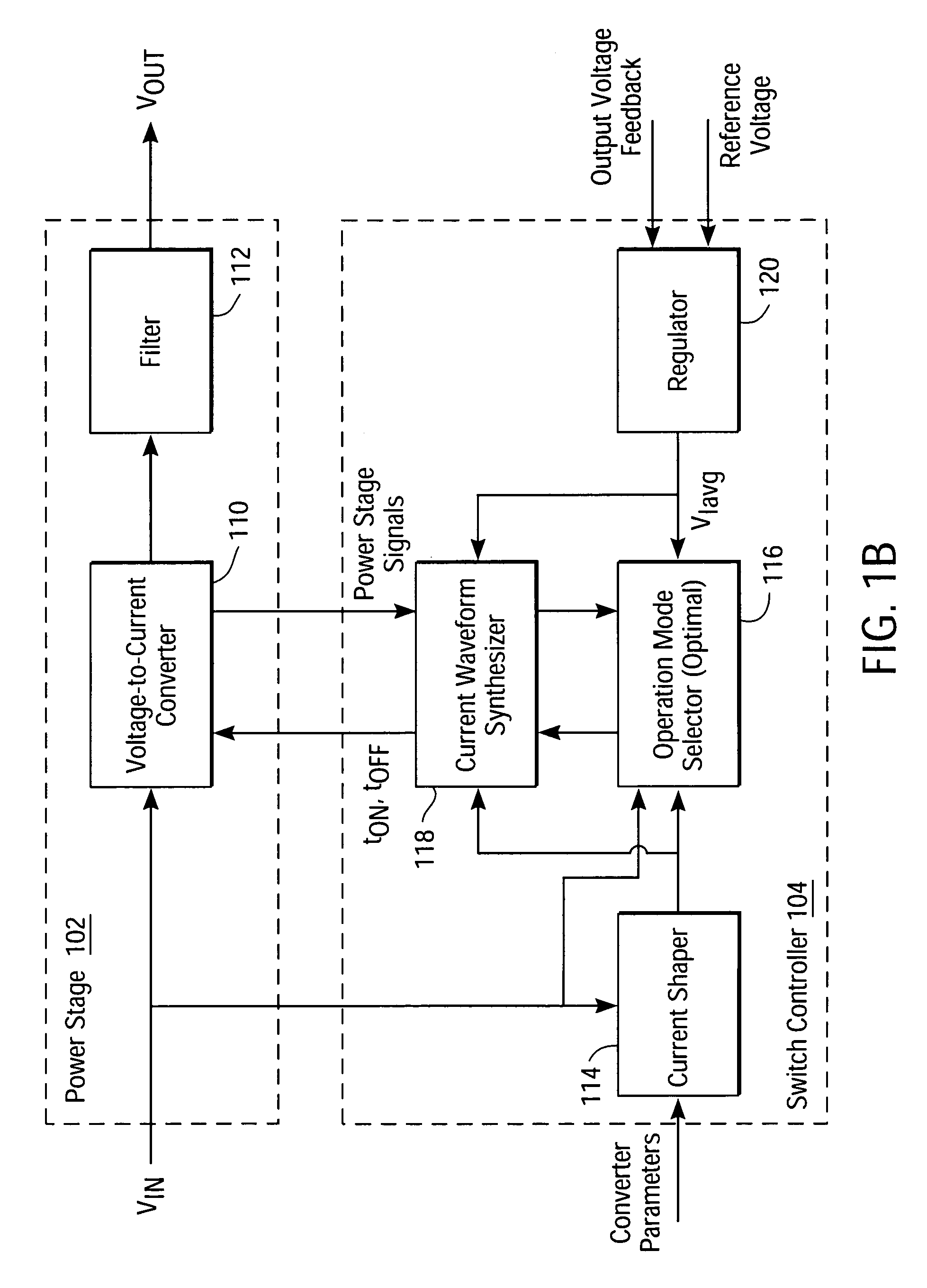 System and method for input current shaping in a power converter