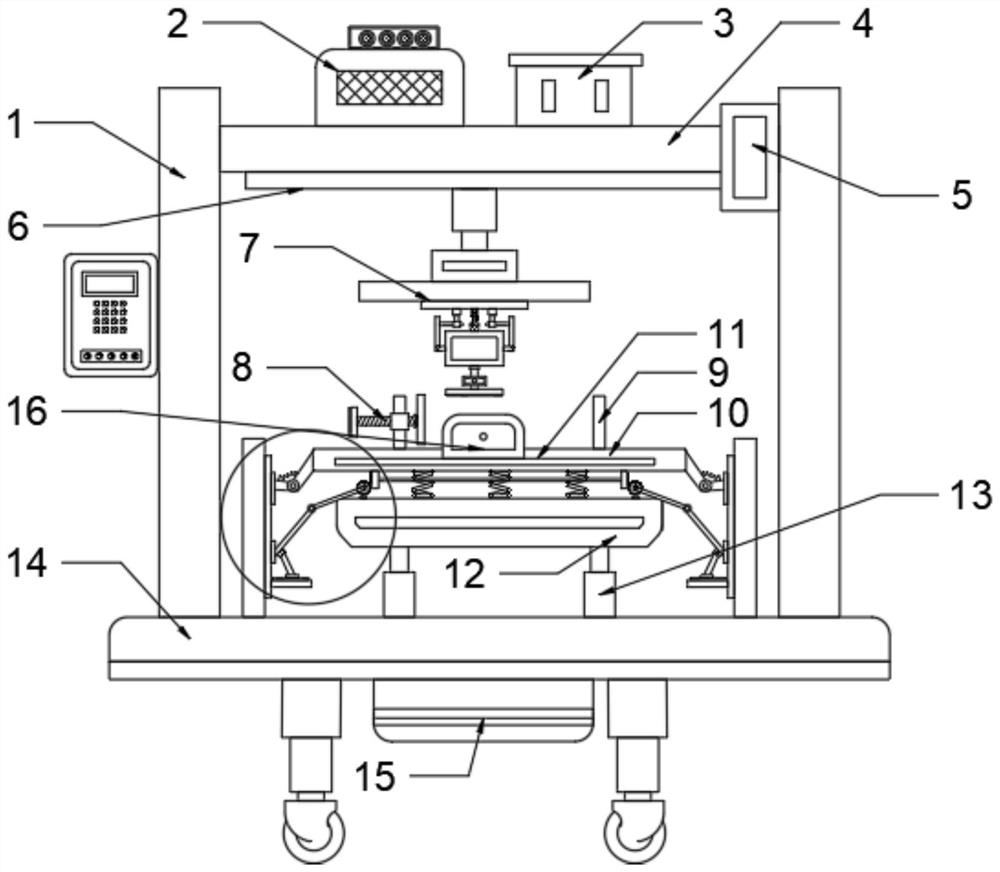 Grinding device for mechanical accessory machining