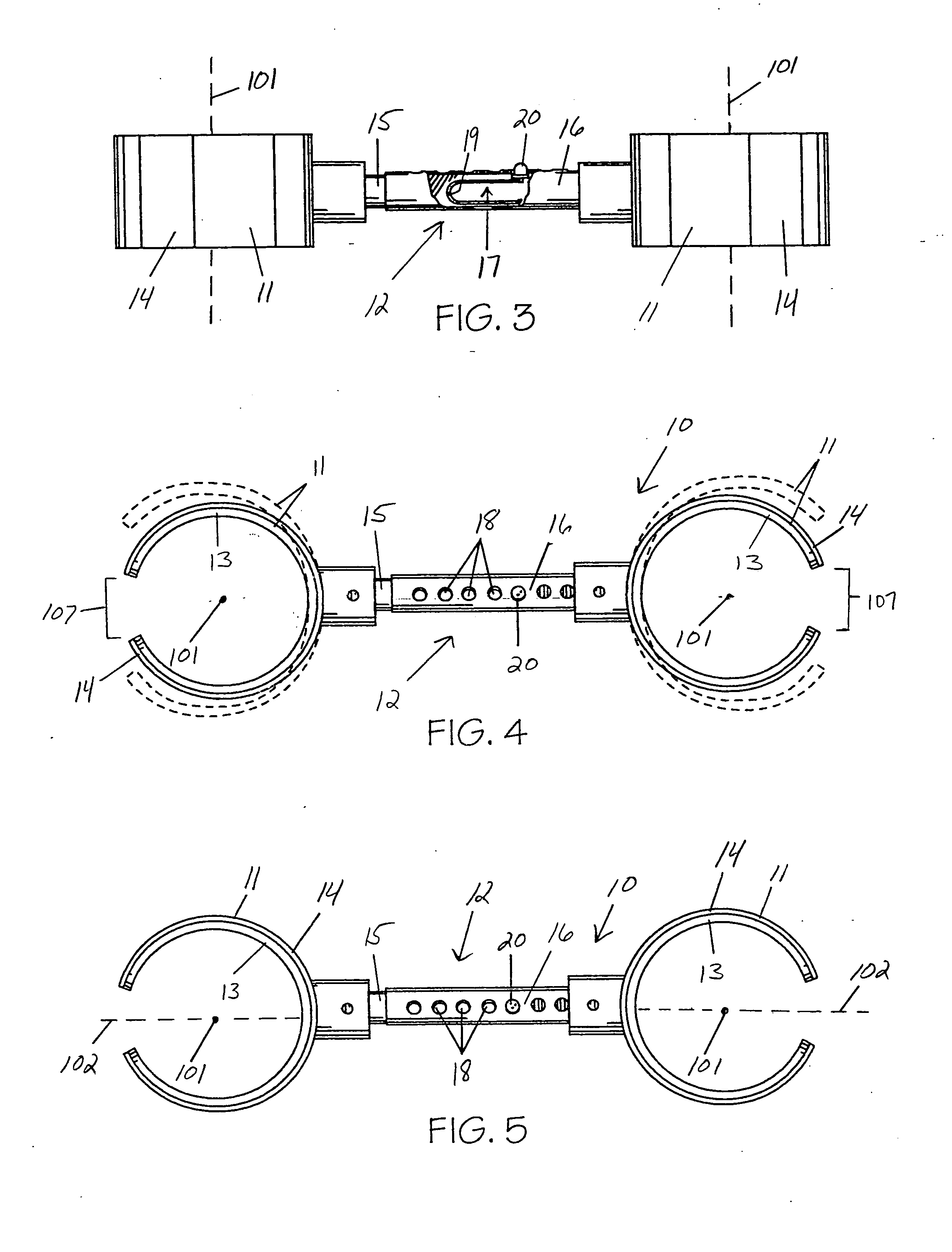 Golf swing connector training device and method
