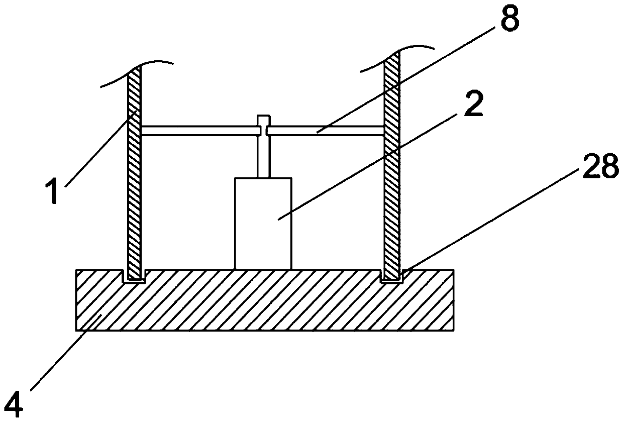 Device for draining necrotic tissues after tumor microwave ablation