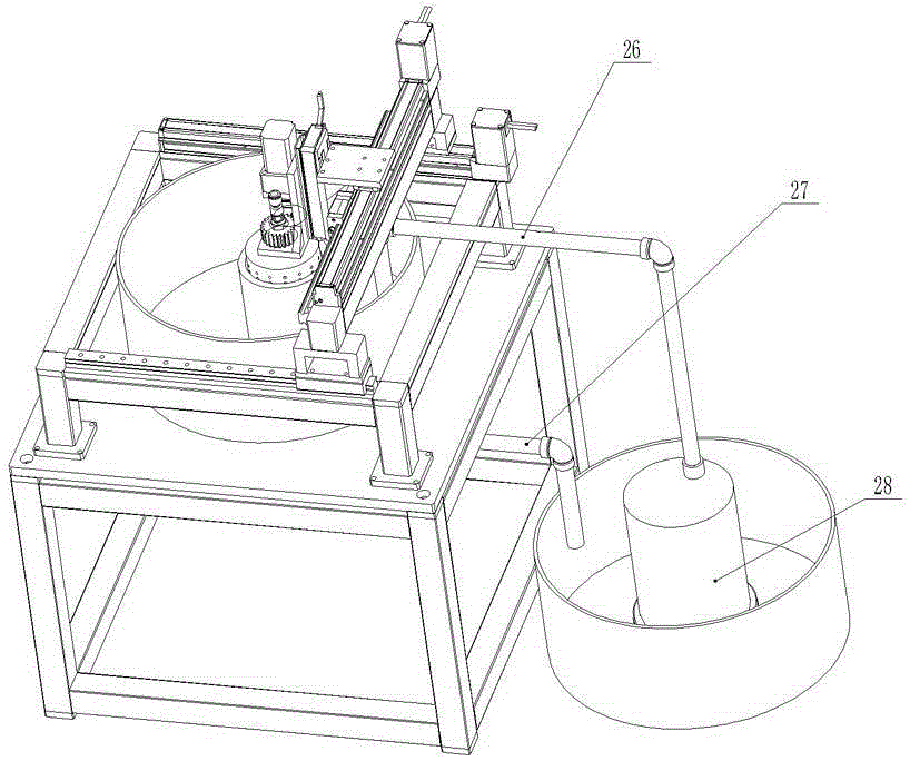 Airflow-assisted abrasive flow polishing method for internal cylindrical surface