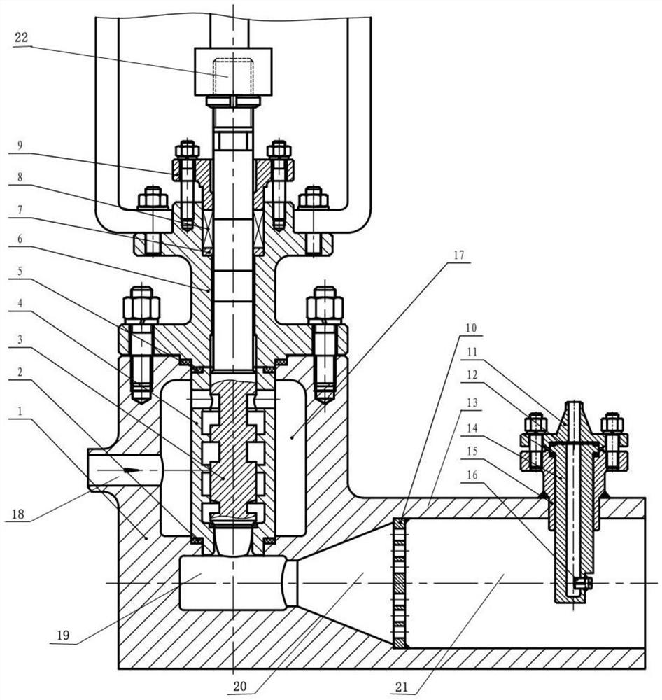 Pressure and temperature regulating steam valve